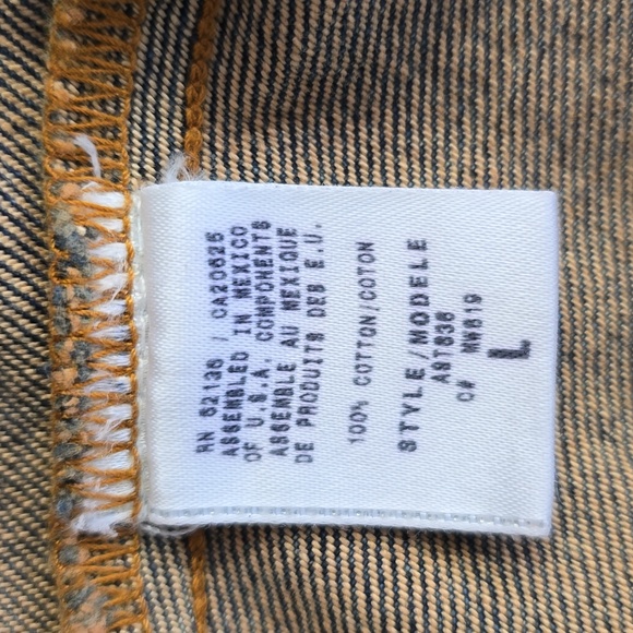 GUESS DENIM JACKET SIZE L - Picture 8 of 13